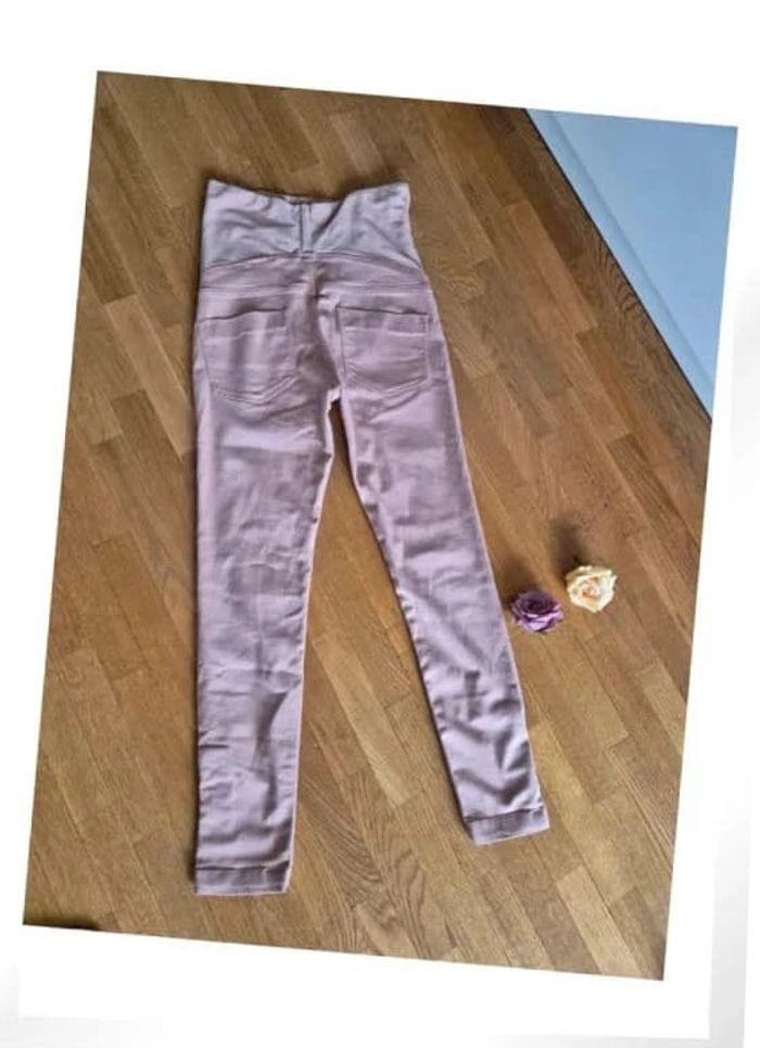 Pantalon de grossesse estival rose H&M Mama Taille S 36 - photo numéro 6