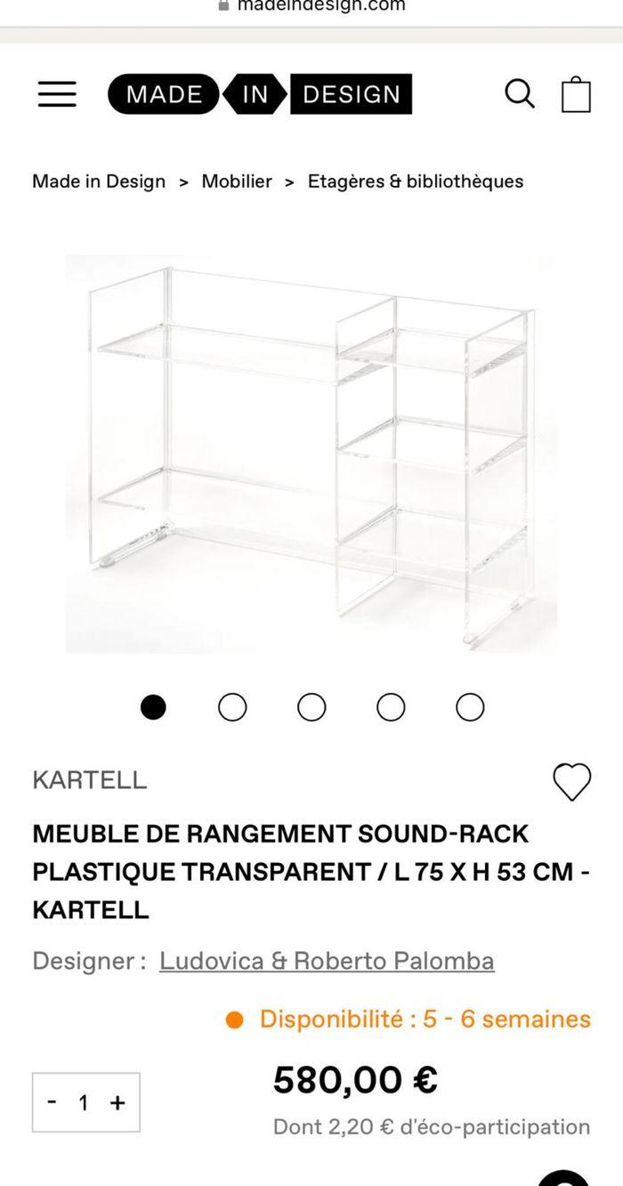 Étagère transparente - photo numéro 4