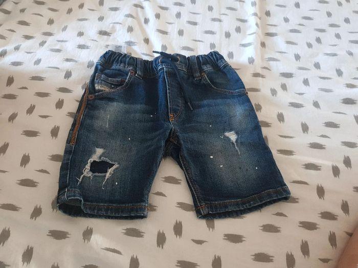 Short en jeans brut Diesel - photo numéro 1