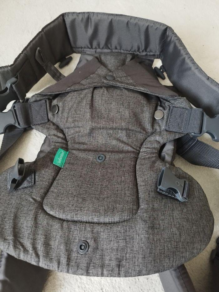 Porte bébé Flip ergonomique 4 en 1 gris - INFANTINO - Flip ergonomique 4 en 1 - Polyester - De 3,6 à 14,5 kg - photo numéro 3