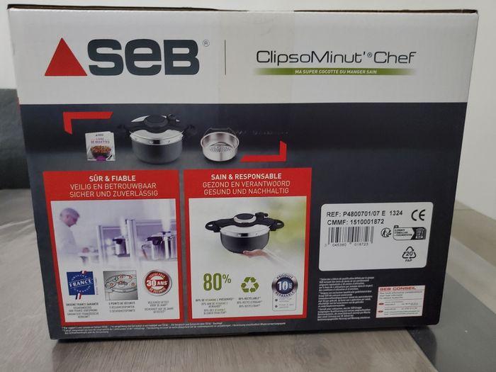 Autocuiseur SEB ClipsoMinut Chef 6L Tout Feux et Induction. - photo numéro 3