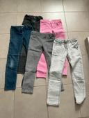 Lot pantalons fille 9 ans