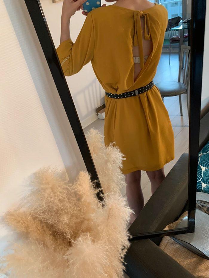 Robe Lili et Lala jaune moutarde - photo numéro 2