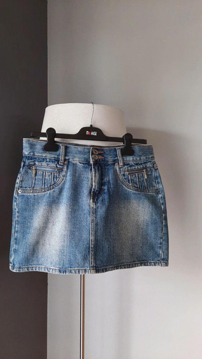 Mini jupe en jeans taille 38 Twenty Twenty - photo numéro 1