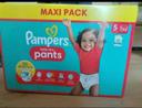 Couches Pampers Pants taille 5