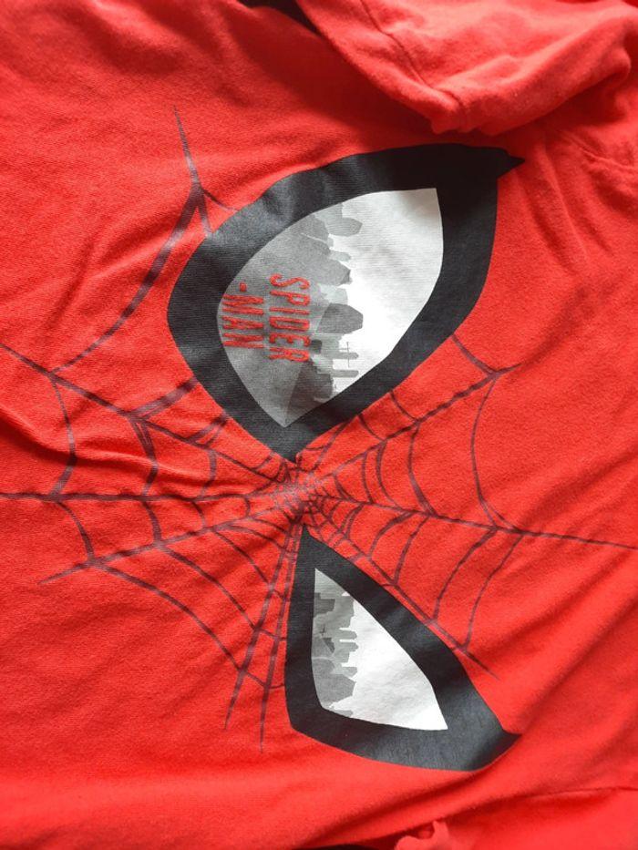 T shirt manche longue spiderman - photo numéro 2