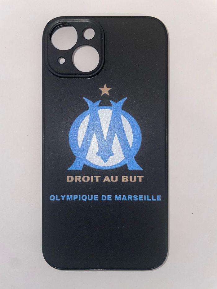 Coque iPhone 14 - Marseille 🔵⚪️- 5 coloris disponible - photo numéro 3