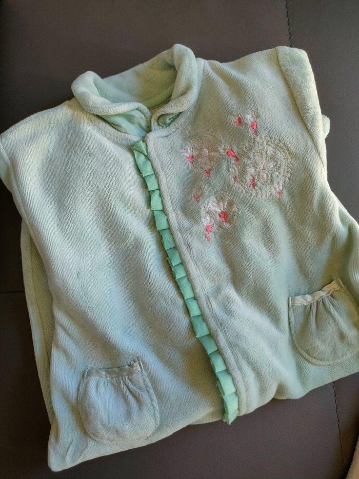 Lot de 3 pyjamas bébé fille taille 1 mois - photo numéro 2