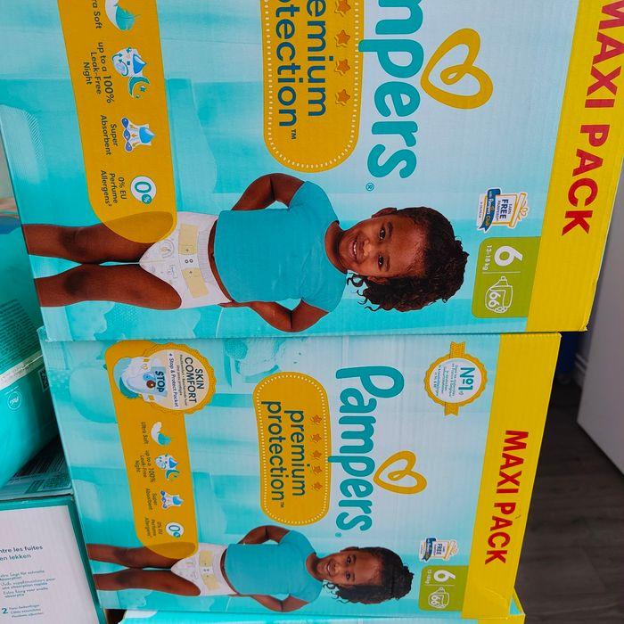 2 grand carton couche pampers taille06 - photo numéro 2