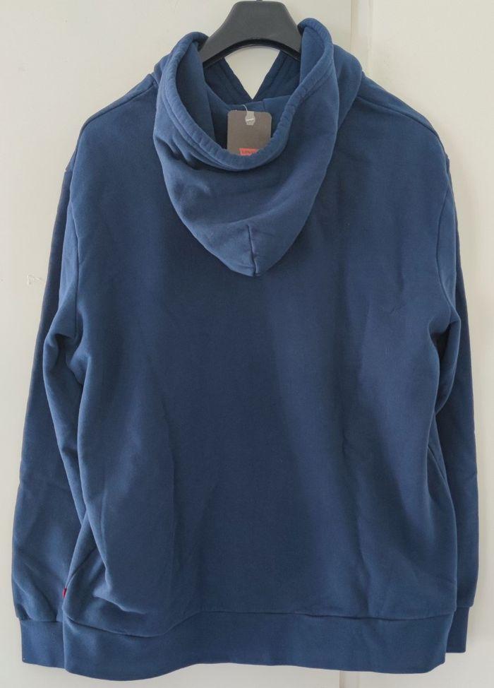 Sweat capuche bleu pour homme taille XL marque Levi's - photo numéro 4