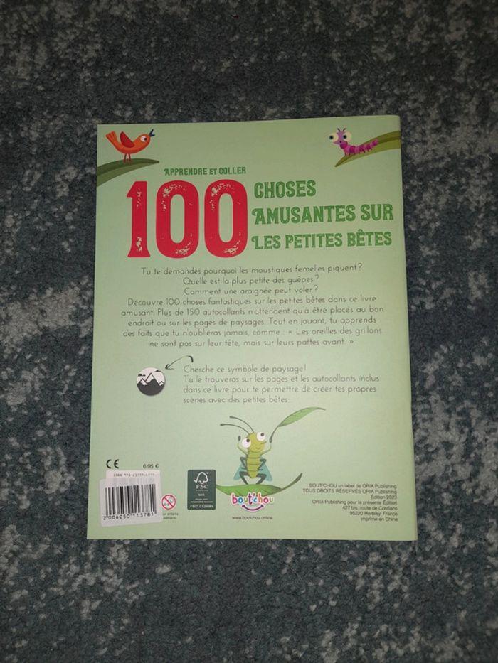 Lot apprendre et coller 100 choses amusantes sur - photo numéro 9