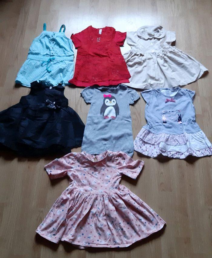 Lot de 7 robes/ pakket 7 kleedjes - photo numéro 3