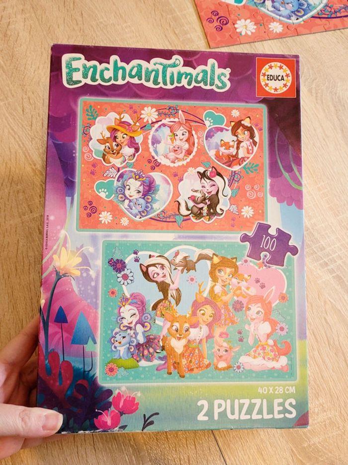 2 Beaux puzzles Enchantimals 6+ - photo numéro 5