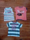 Lot 3 tshirts garçon 4 ans