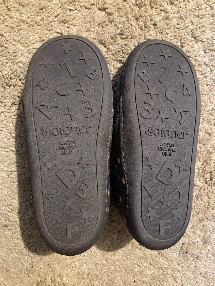 Chaussons Isotoner gris 28 - photo numéro 3