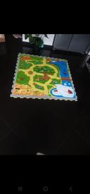 Tapis puzzle enfant safari