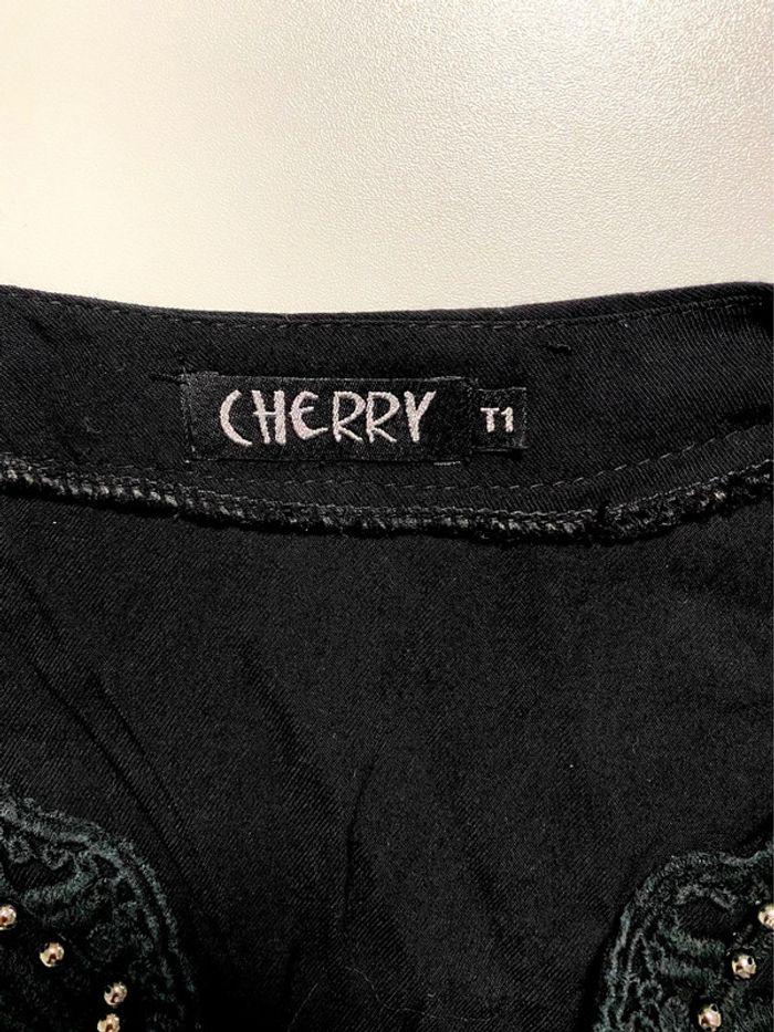 Tunique Cherry noir et argentée - photo numéro 2