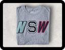 T-shirt Nike NSW / taille XS / brodé / gris / très épais / homme