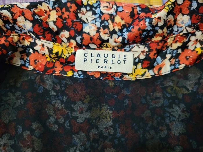 robe Claudie Pierlot multicolore taille 36 - photo numéro 3