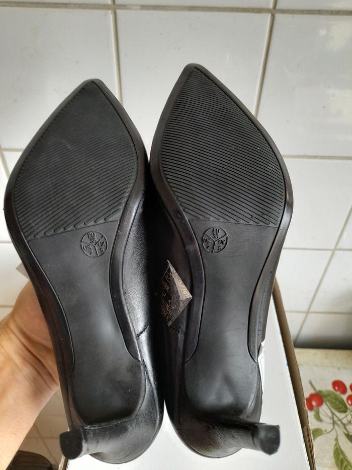 Chaussure pour femme noire et cuire - photo numéro 4