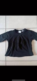 Tee shirt zara noir