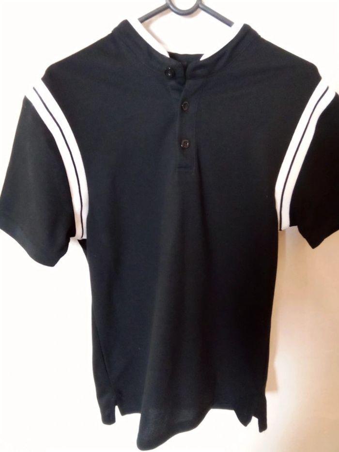 Polo noir et blanc taille XS de la marque Zayne - photo numéro 8