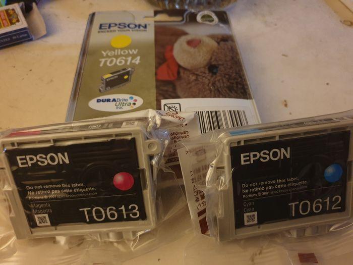 Lot de 3 cartouche epson stylus dx - photo numéro 1