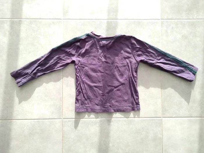 T-shirt manches longues violet T4A La Redoute Kids - photo numéro 3