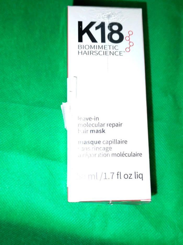 Masque capillaire k18 pour reconnecter le kératine - photo numéro 2