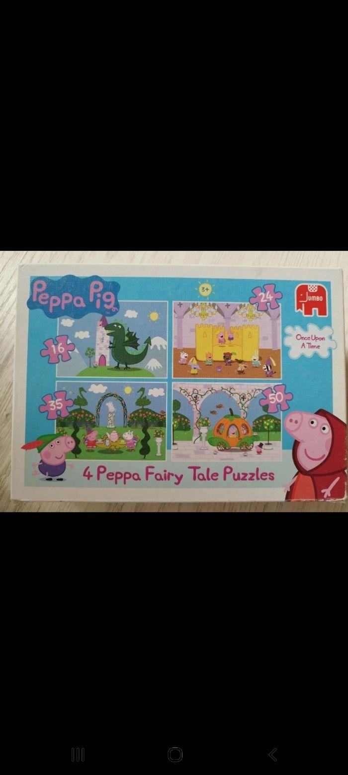 4 puzzles Peppa Pig - photo numéro 1