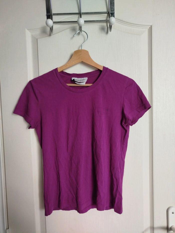 T-shirt violet, Yves Saint Laurent - photo numéro 1