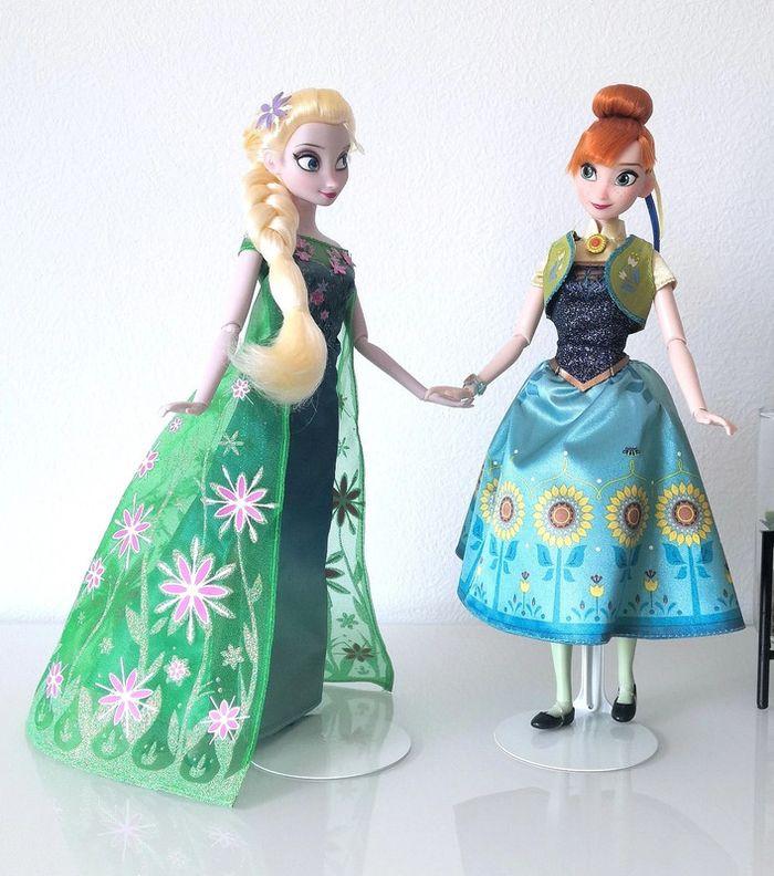 Ensemble de poupées "La Reine des Neiges" Disney NEUVES - photo numéro 2