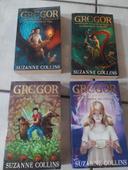 Lot de 4 livres gregor de Suzanne collins