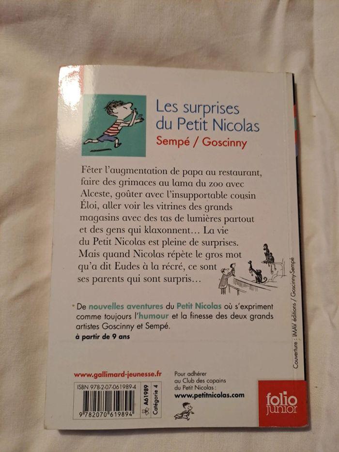 Les surprises du petit Nicolas Sempé et Goscinny - photo numéro 2