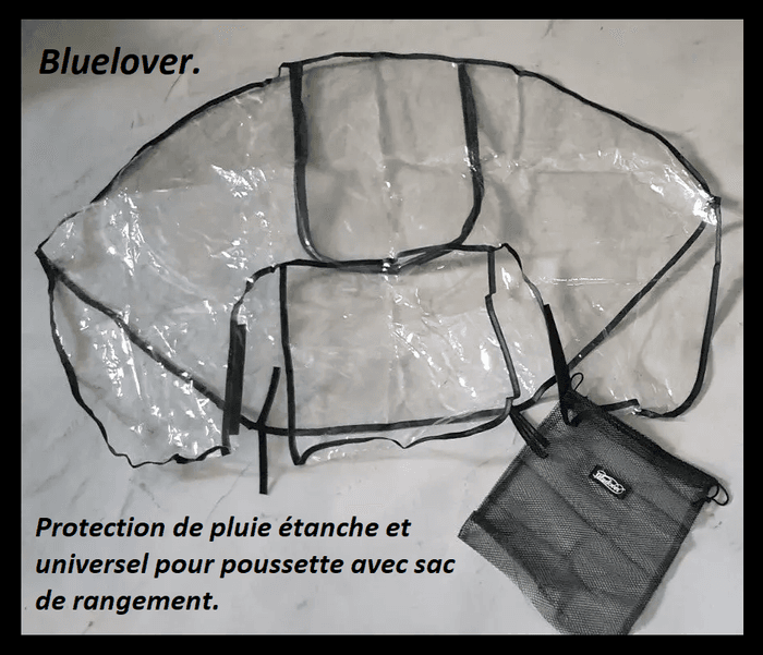 Protection universel de pluie, Bluelover pour poussette - photo numéro 1