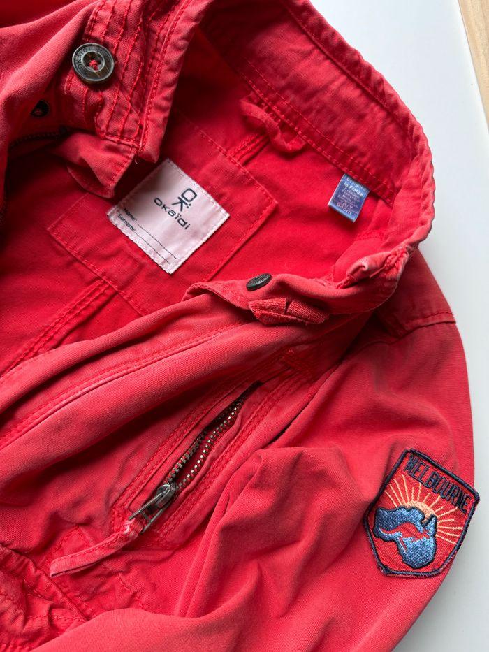 Veste 2-3 ans Okaidi rouge - photo numéro 2