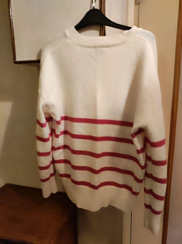 Pull marinière rose - photo numéro 4