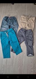 Lot 4 pantalons doublés