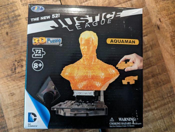 DC Universe puzzle 3D Aquaman Cristal neuf scellé - photo numéro 1