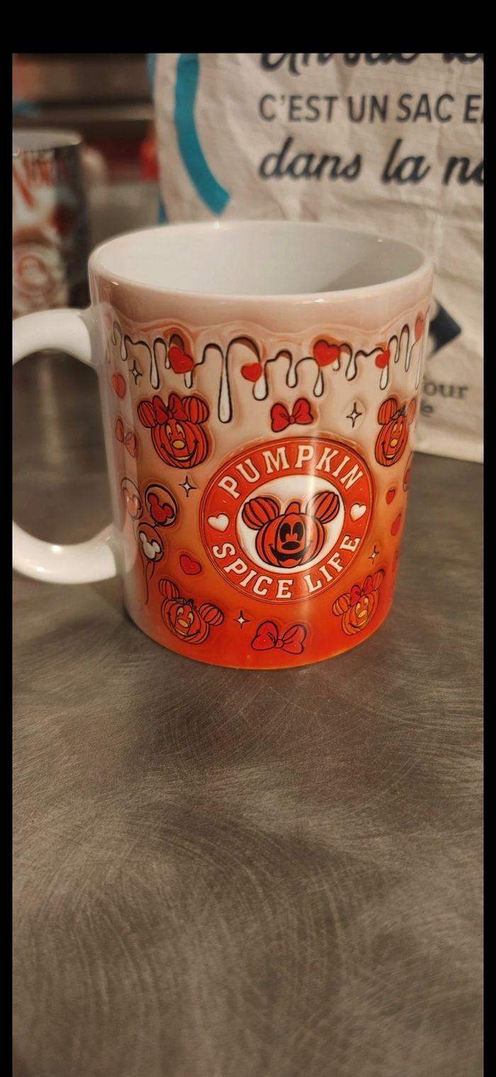 Tasse halloween citrouillesndiqney - photo numéro 1