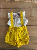 Ensemble short /t-shirt bébé fille 3mois