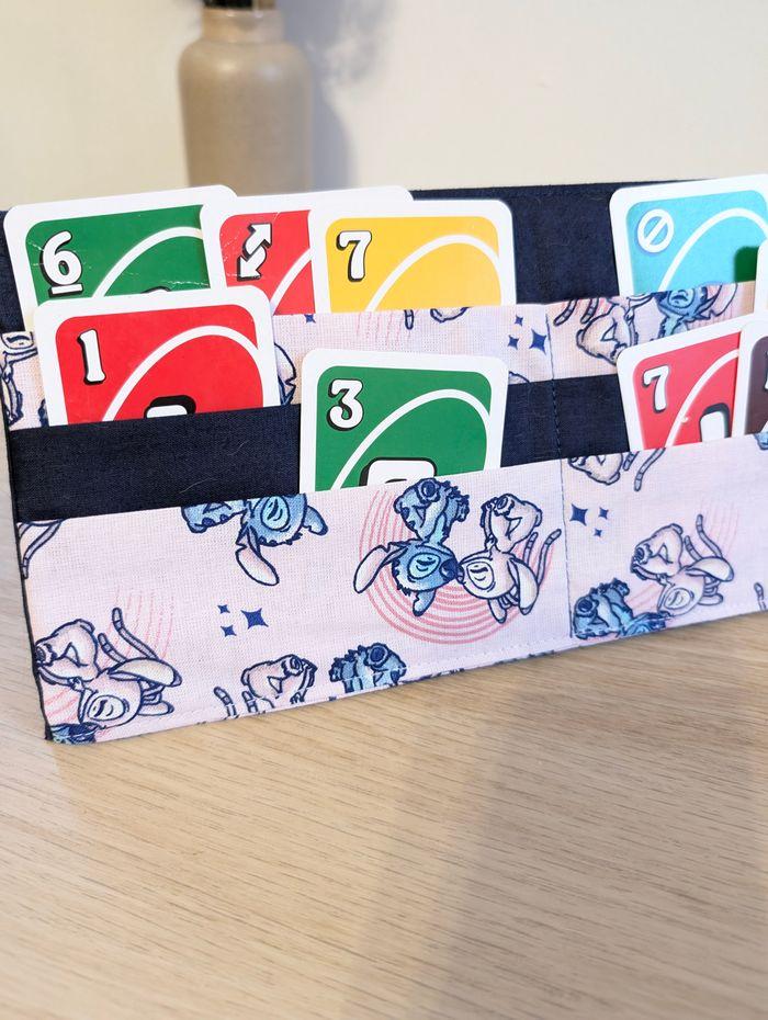 Porte-cartes de jeu enfant modèle stitch - photo numéro 2