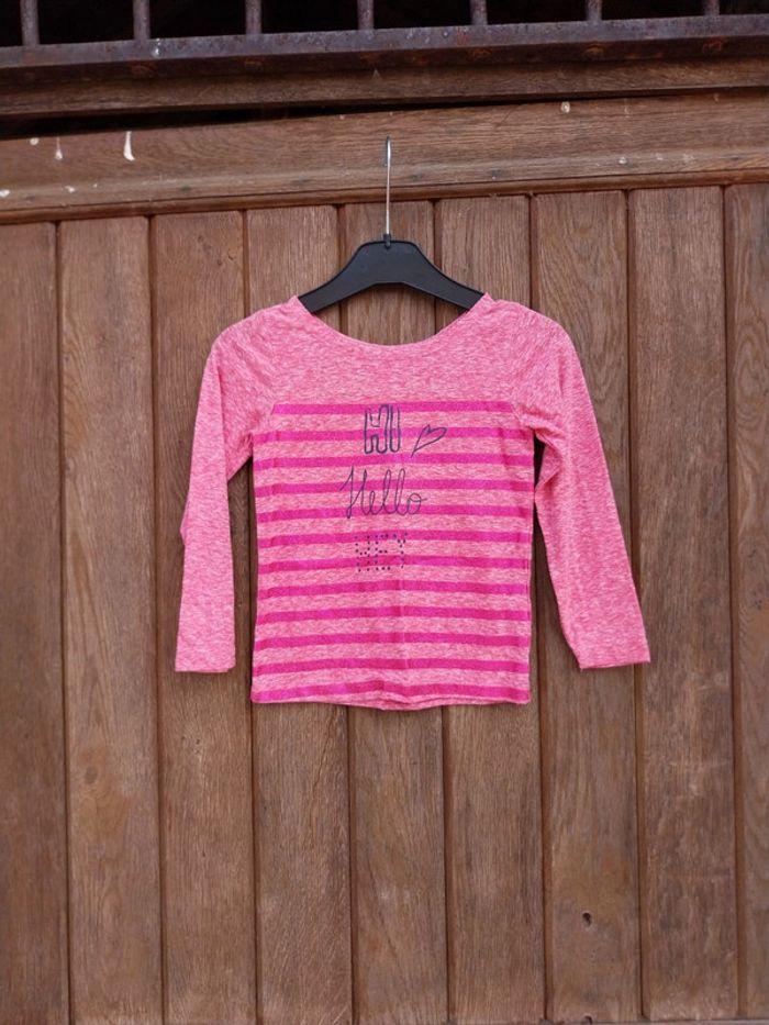 Tee-shirt manche longue fille  tex 2.3 ans - photo numéro 1