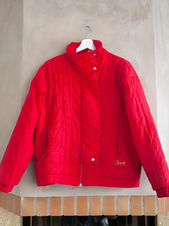 🤎 Blouson vintage rouge 38/40/42/44 🤎 - photo numéro 1