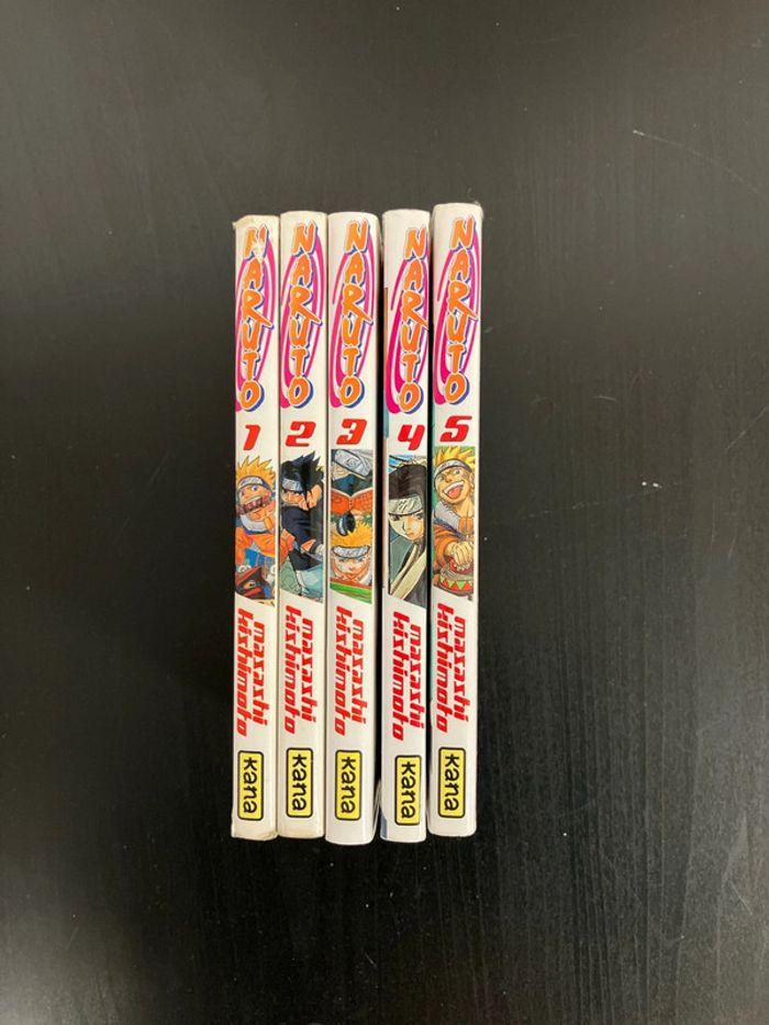 Manga Naruto Tomes 1 à 5 - photo numéro 2