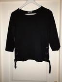 Blouse noire manche 3/4