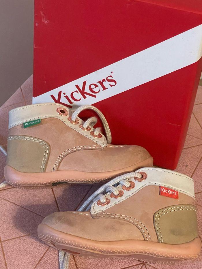 Kickers chaussures bébé taille 20 - photo numéro 5