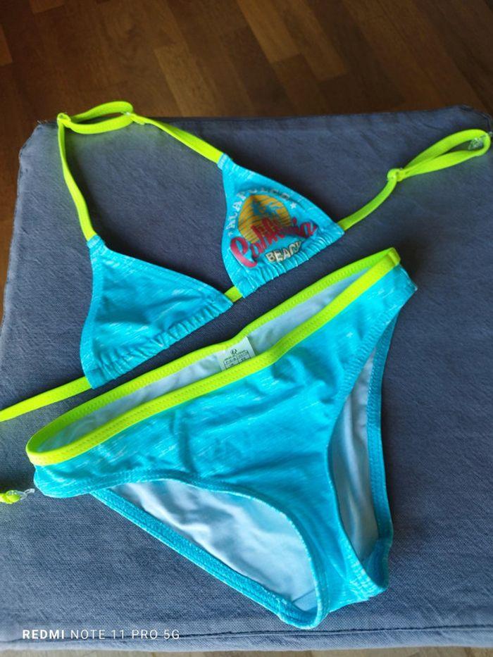 Maillot de bain fille 10ans bikini neuf - photo numéro 2