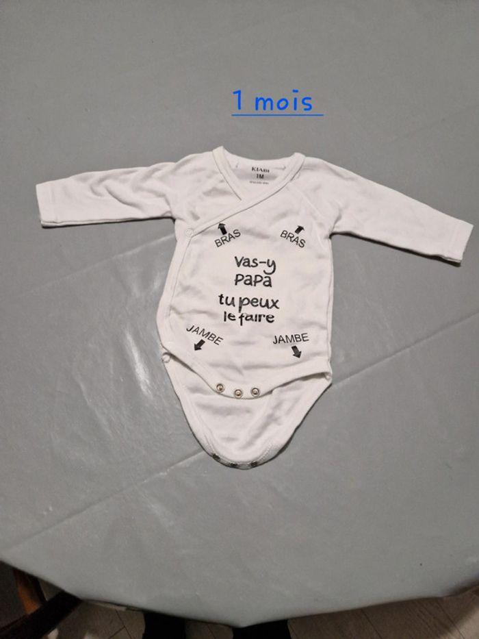 Lot de 4 body 1 mois - photo numéro 8