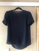 T shirt bleu marine taille 36